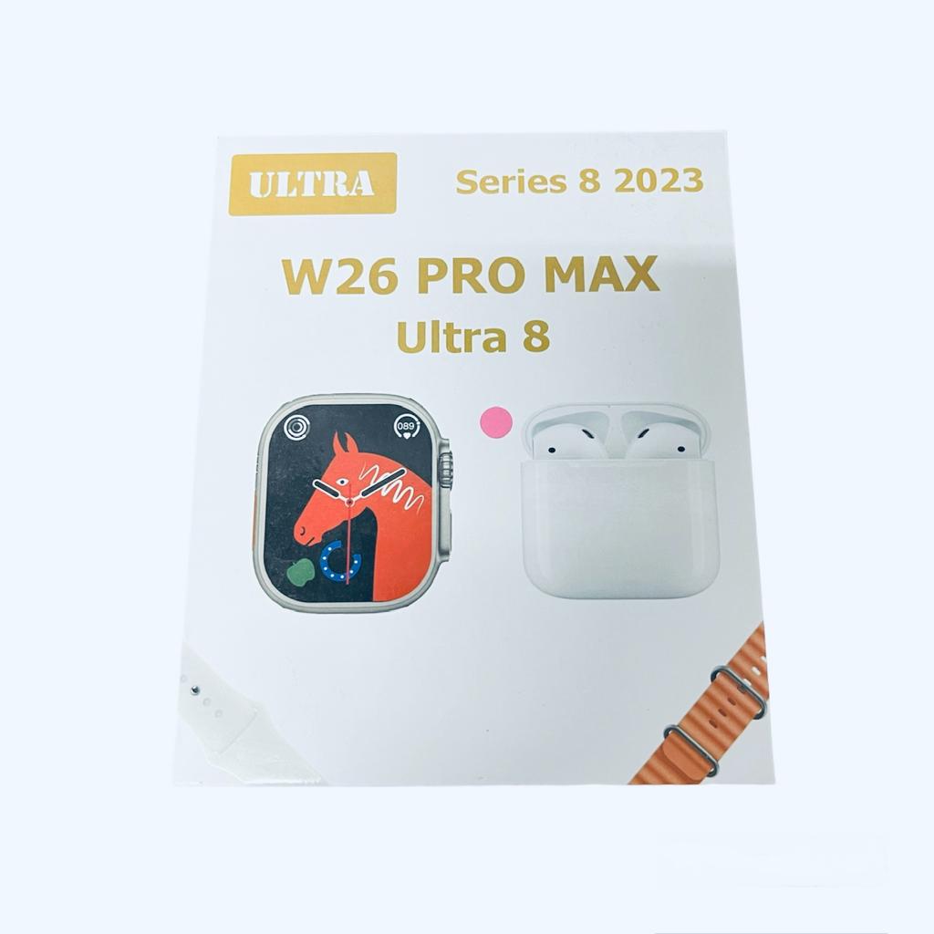 SMART WATCH W26 PRO MAX⌚ + AIRPODS🎶🔊 |ENVÍO GRATIS🚚