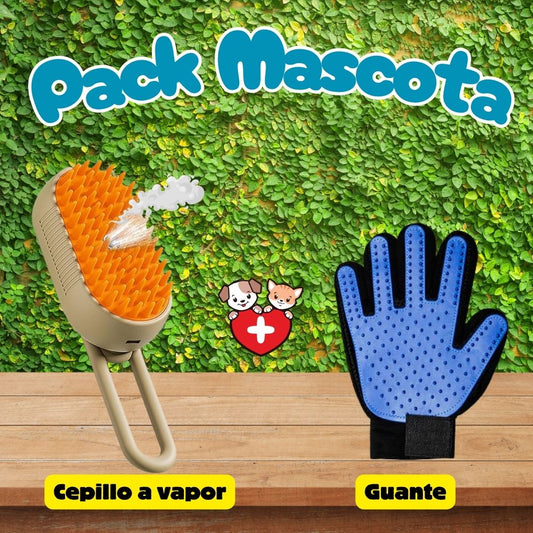 PACK MASCOTA - CEPILLO Y GUANTE🧤 | ENVÍO GRATIS🚚