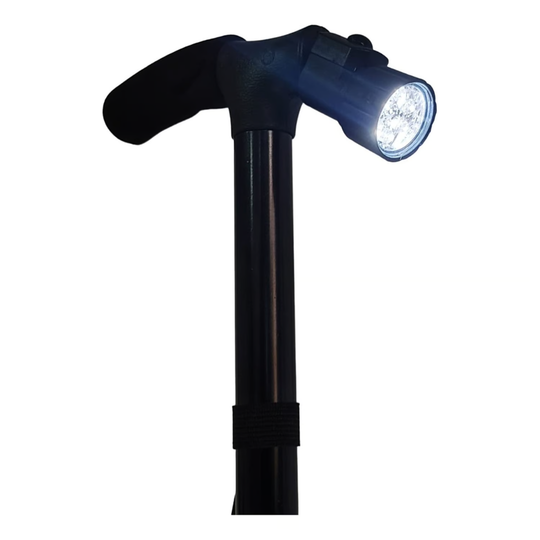 BASTÓN PARA CAMINAR PLEGABLE CON LUZ LED👨🏻🦯|ENVÍO GRATIS🚚