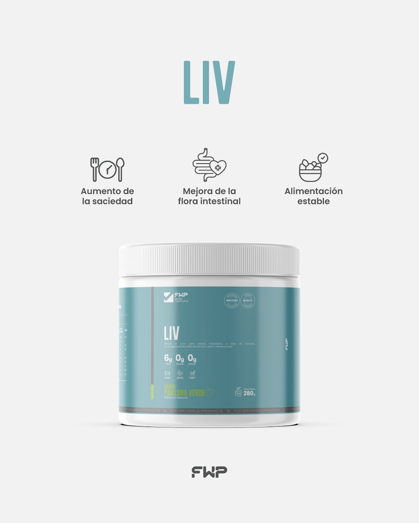 LIV✨| MEJORA LA FLORA INTESTINAL🍃 |ENVÍO GRATIS🚚
