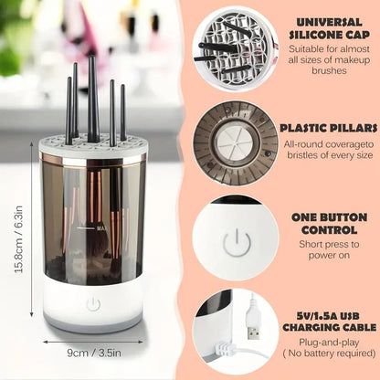💄✨LIMPIADOR DE BROCHAS ELECTRICO✨💄|ENVÍO GRATIS🚚