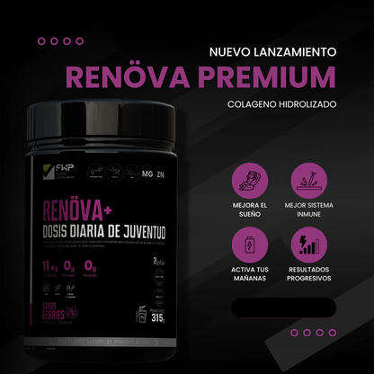 RENOVA+ COLAGENO DOBLEMENTE HIDROLIZADO🫐|ENVÍO GRATIS