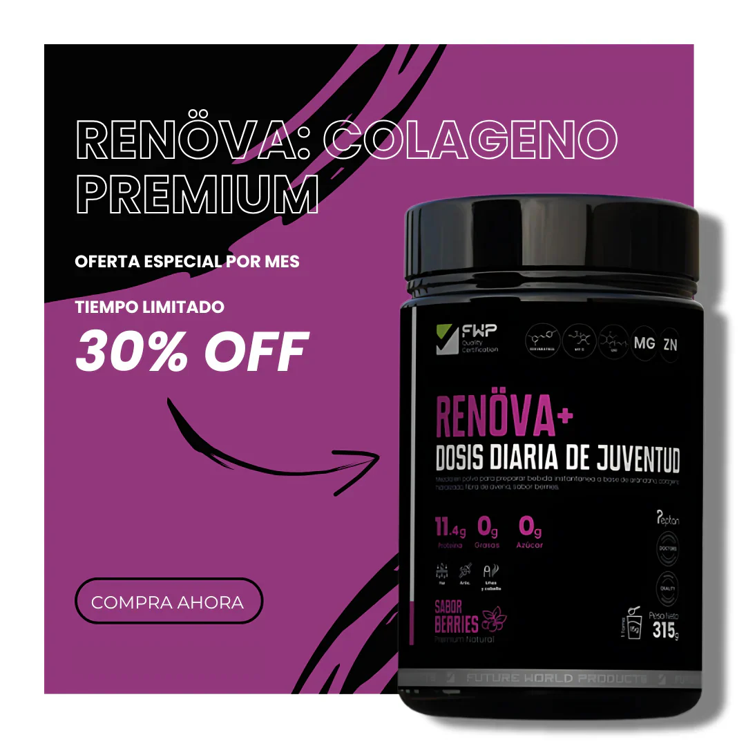 RENOVA+ COLAGENO DOBLEMENTE HIDROLIZADO🫐|ENVÍO GRATIS